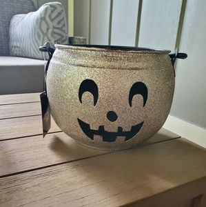 Gorgeous Jack O Lantern Candle Holder